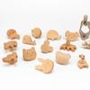 En stock Fábrica Madera Maciza Nórdica Creativo Lindo Gancho para Habitación Infantil Manija de Puerta de Armario para Ropa Gancho Fuerte sin Perforación
