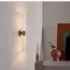 Lámpara de Pared Larga de Burbujas de Lujo Ligero Moderna para Pasillo de Hotel, Pared de Fondo de Sala de Estar Simple y Elegante