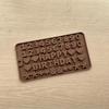 Molde digital de silicone ABC molde de letra 123 molde digital diy chocolate biscoito molde de cozimento de cubo de gelo