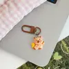 Chaveiro Capivara Pingente Pequeno Presente de Formatura Sacola de Presente Bolsa Mochila Corrente para Pendurar Chaveiro Popular Fofo