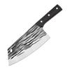 Corriendo ríos y lagos forjando cuchillo de cocina doméstico cuchillo de corte de cocina de doble propósito afilado cuchillo de corte de acero inoxidable cuchillo para rebanar de mujer