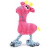 Brinquedo Popular para Gatos e Cachorros Mastigável de Pelúcia Squeaky para Dentição Veado Tecido Brinquedo para Pets Gatinhos