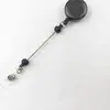 Porta-cartão retrátil transfronteiriço com fivela de puxar fácil, chaveiro de contas DIY, cordão retrátil para crachá de enfermeiro, disponível para atacado