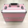 Estuche cosmético profesional de aleación de aluminio para arte de uñas, pestañas, almacenamiento de belleza, caja de herramientas para tatuajes de gran capacidad, una generación de franqueo