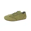 Zapatillas de Entrenamiento Alemanas Retro Escarchadas para Mujer 2026 Nuevas Tacón Oculto de 3.5cm Suela Suave Zapatillas Deportivas Casuales