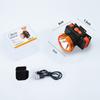 Faro LED de luz fuerte pesca nocturna largo alcance carga camping al aire libre lámpara de minero sonda de pesca super resistencia linterna frontal
