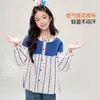 Coleção de CamisasYuanYuan Princesa Meninas 2026 Primavera e Outono Novos Produtos Infantis Versátil Casual Algodão Puro