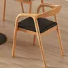 Silla de Comedor de Madera Maciza, Silla Simple de Ocio con Respaldo, Silla Retro de Lujo Ligero para Estudio de Madera Maciza con Respaldo, Silla para Hotel y Casa de Huéspedes, Silla Shumeite
