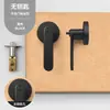 Herrajes de puerta con cerradura anti-retroceso minimalista italiano para baños, cocinas caseras, habitaciones de ancianos y habitaciones de niños, cerradura de puerta de un solo pestillo