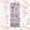 Corea del Sur Lindo Dulce Genial Personaje Chica Mala Pegatina Estilo Coreano Extremadamente Fans Tarjeta Goo Diario Personal Decoración Diy Pegatina Ins
