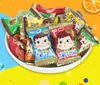 Buerjia Doce Doce atacado a granel 500g doce para cerimônia de casamento sabor misto doce de fruta doce duro sanduíche