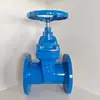 Válvula Gaveta Flangeada de Ferro Fundido Z45X-16Q DN150 Haste Escura Corpo de Válvula Gaveta Flangeada Peças de Controle de Fluxo de Água Médio