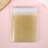 Palo de Cepillo de Labios de Varilla de Cristal Desechable Mini Portátil Cepillo de Labial Cepillo para Brillo de Labios Pincel para Aplicar Corrector para Artistas de Maquillaje