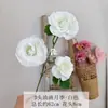 3 Peonías de Mariposa Artificiales, Flores Falsas, Arreglos de Pared de Flores para Bodas, Filas Decorativas de Flores para Bodas, Bolas de Flores, Materiales Florales