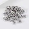Cuentas Espaciadoras de Engranaje de Flor Cortada Chapadas en Oro de 18K, Cuentas de Rueda, Cuentas Planas, Espaciadores Decorativos para Pulseras y Collares DIY