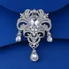 Broche Novo Coroa Europeu e Americano Corsage Pequeno Perfumado Buquê Embalado Individualmente Broche Pingente Pode Ser Criptografado