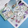 Pegatinas de Sanrio Kuromi Cinnamoroll Gato Kt, Pegatinas Lindas para Agendas, Pegatinas de Dibujos Animados Impermeables para Estudiantes