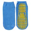 Calcetines antideslizantes directos del fabricante, calcetines para trampolín, calcetines de piso para educación temprana infantil, calcetines de yoga transpirables para adultos, con logo