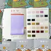 Li Bai 701 Imitação Micro-Elástico Tecido de Cetim Brilhante Chiffon Pijama Tecido de Seda Tecido de Acetato Imitação Cartela de Cores