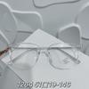 TR90 luz azul anti luz azul celebridad de internet ins libro rojo pequeño Mismo estilo montura de gafas estudiante moda moderno caja oro liso pegamento
