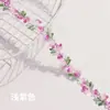 Bordado de Renda Floral Solúvel em Água com Gradiente Multicolorido para Roupas Femininas e Infantis, Acessórios Decorativos Feitos à Mão, Atacado em Estoque, Grandes Quantidades Disponíveis a Preços Favoráveis