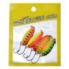 Señuelo Cebo para Trucha, Spinner Colorido en Forma de Hoja 3.4cm 3.5g, Cebo Falso de Plancha de Hierro Multicolor, Spinner para Pez Mandarín