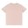Camiseta de Algodón Puro 200g Siro-Spun Mejorada Demonio de Fuego, Cuello Redondo, Corte Holgado Casual, Transpirable de Tacto Frío Manga Corta, Unisex