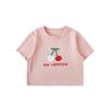 Camiseta con Estampado de Dibujos Animados para Niñas Qiuduomeng 2026 Verano Nueva Camiseta Básica para Bebé Estilo Coreano Infantil Linda Camiseta