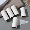 Removedor de Fiapos de 10cm com Papel Adesivo Removível para Pelos de Pet e Roupas, Refis de Papel Adesivo para Remoção de Poeira