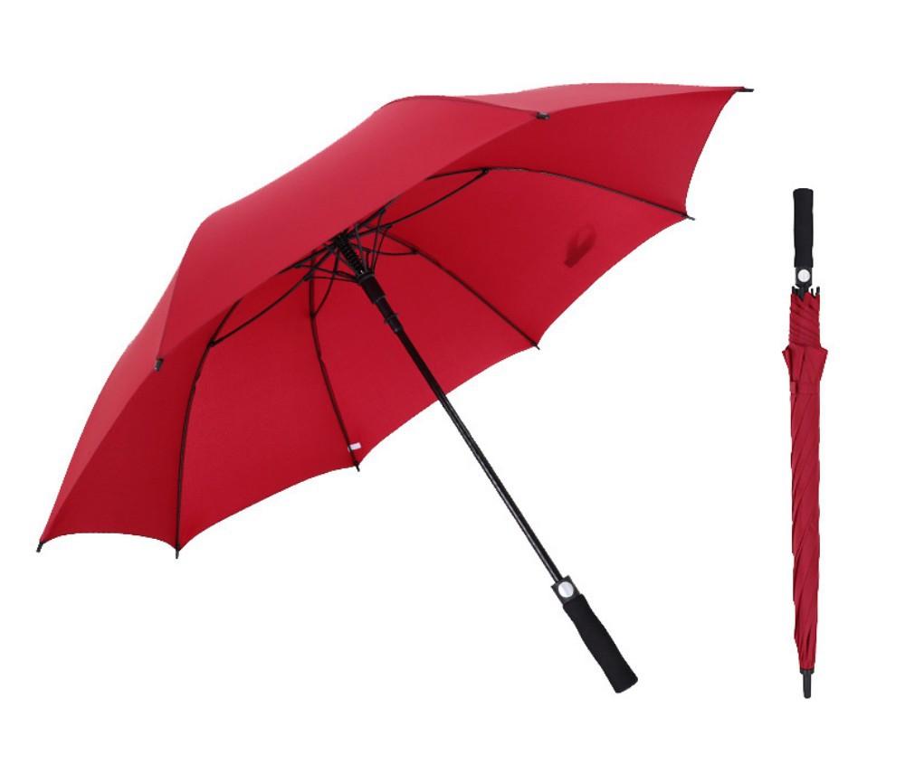 枣红单层伞