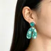 Brincos Estilo Coreano para Mulheres 2026 Novos Brincos Fofos Frescos Color-Blocking Brincos Mais Vendidos da Internet com um Toque de Luxo