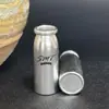 Diámetro de 22 mm Lata Pequeña de Aluminio Boca de Presión Hombro Redondo Cápsula Botella Pequeña para Líquidos