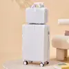 Roda universal silenciosa mala de bordo de 20 polegadas grande capacidade portátil nova mala trolley com combinação