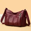 Bolso para Mujer de Mediana Edad, Bolso de Mamá, Nuevo Bolso Texturizado de Verano 2026, Bolso de Hombro Simple de Moda para Mujer, Bolso Cruzado