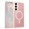 Adequado para Capa de Celular Magnética com Furo Fino Sam S26Plus Magsafe Skin-Feel Cobertura Total S25Edge Capa Protetora A57