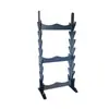 Suporte de Exibição de Madeira Vertical para Espadas, Camada Única, Camada Dupla, Rack de Espadas de Três Camadas Montado na Parede, Rack de Armas para Presente, Peça Decorativa, Suporte de Espada Estilo Japonês
