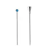 Palillos Decorativos para Cócteles de Acero Inoxidable, Tenedores para Pastel, Ensalada, Fruta, Herramientas Creativas para Bar, Agujas Metálicas para Fruta