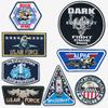 Jaqueta Bomber Emblema Bordado Patches Acessórios de Vestuário Patch Bordado Patches Atacado