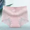 Ropa interior de encaje 2023 algodón antibacteriano abdomen delgado sexy para mujer shorts de triángulo Pantalones de verano para niñas Nuevos