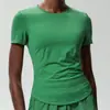 Liquidação, Sem Devoluções ou Trocas: Camiseta de Secagem Rápida Slim-Fit, Shorts Esportivos, Roupas Esportivas, Tops Esportivos, Macacões