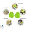 Guantes de Silicona para Microondas y Horno, Aislamiento Térmico, Resistentes a Altas Temperaturas, Mango para Freidora de Aire, Accesorios para Freidora de Aire