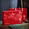 Té Condensado Amanecer Canela Té de Roca Wuyi Dahongpao Caja de Regalo Regalos Té Oolong Pequeño Zhengshan Té Negro Jin Junmei