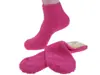 Calcetines de toalla para Otoño e Invierno calcetines de toalla de caramelo calcetines de toalla cálidos para el suelo de felpa de terciopelo grueso para mujer al por mayor