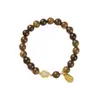 Pulseira de Sândalo Verde Jade Hetian Cabaça Masculina e Feminina Novo Verão 2025 Presente Pulseira de Contas de Madeira Buda