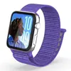 Adequado para Pulseiras de Nylon para Apple Watch, Pulseiras de Tecido de Nylon para Apple Watch, Pulseiras de Argola de Velcro