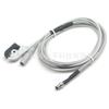 M5-4P Impermeable Macho Uno-A-Dos Pinza de Oreja Ecg + Aguja de Electrodo 2.0 Vainada Línea de Monitoreo de Monitor Línea de Fisioterapia