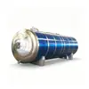 Tanque de Acero Inoxidable de 50 Metros Cúbicos para Aceite Comestible, Tanque Aislado de Acero Inoxidable 304 para Manteca de Cerdo, Fabricante de Tanques Horizontales de Petróleo Crudo para Refinerías de Petróleo