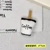 Colgante de Taza de Café Beige Estilo Bosque de Tela Muñeco de Peluche Broche Accesorio Bolsa Pasador Accesorios para Ropa Al por Mayor