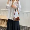 Bolso transparente nuevo para mujer, nuevo y moderno para el verano 2026, estilo coreano, bolso de gelatina de moda, elegante bolso de hombro y para el antebrazo