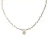 Collar de Perlas Estilo Ins para Mujer 2024 Estilo Caliente Lujo Accesible Cadena de Clavícula de Gama Alta Accesorios de Colgante de Corazón Versátiles Venta al por Mayor